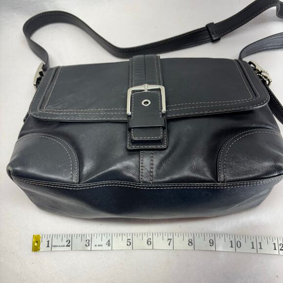 Coach‎ Hampton Buckle Flap Crossbody Bag - Like New - Picture 7 of 10